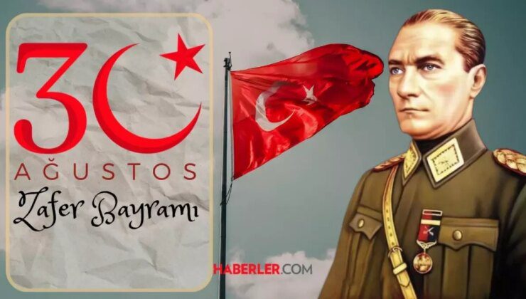 30 AĞUSTOS RESMİ TATİL Mİ? 30 Ağustos hangi güne denk geliyor?