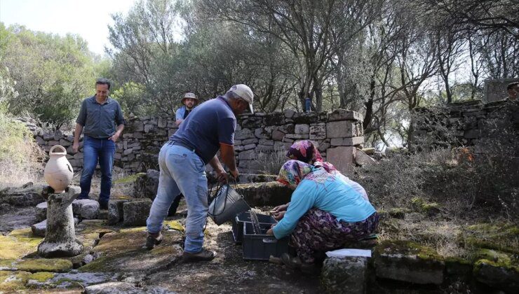 Aigai Antik Kenti’ndeki Sarnıçlar Hala Kullanılıyor