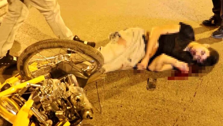 Aksaray’da motosiklet kazası: 15 yaşındaki genç sürücü yoğun bakımda