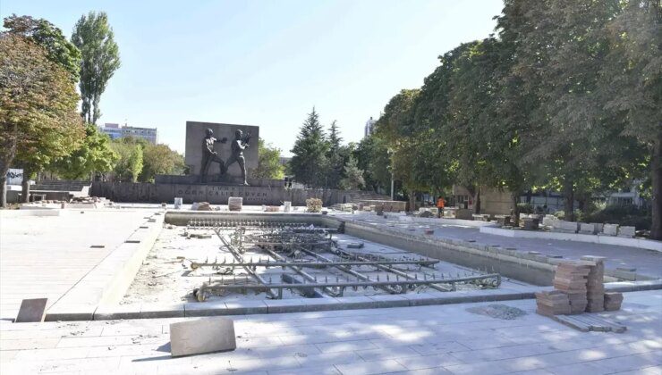 Ankara Güvenpark’ta Yenileme Çalışmaları Devam Ediyor