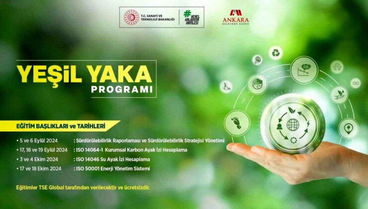 Ankara Kalkınma Ajansı Yeşil Yaka Programı Başvuruları Başladı