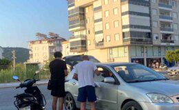 Antalya’da otomobil ile motosiklet çarpıştı: 1 yaralı