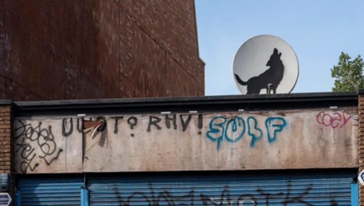 Banksy'nin eseri Londra'da saatler içinde çalındı | Dış Haberler