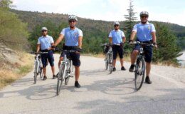 Bisikletli Polis Ekipleri ‘Martılar’ Park ve Bahçelerde Görev Yapıyor