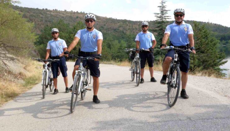 Bisikletli Polis Ekipleri ‘Martılar’ Park ve Bahçelerde Görev Yapıyor