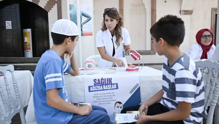 Cami avlusunda şeker hastalığını öğrenen Celal dededen "sağlık taramasına katılın" çağrısı