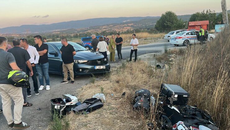 Çanakkale’de Otomobil ve Motosiklet Çarpıştı: 1 Yaralı