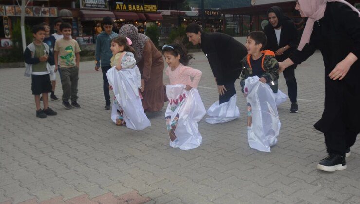 Çaykara’da çocuk şenliği düzenlendi