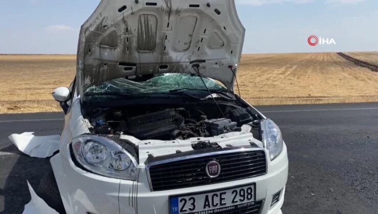 Diyarbakır’da devrilen otomobilde 6 kişi yaralandı