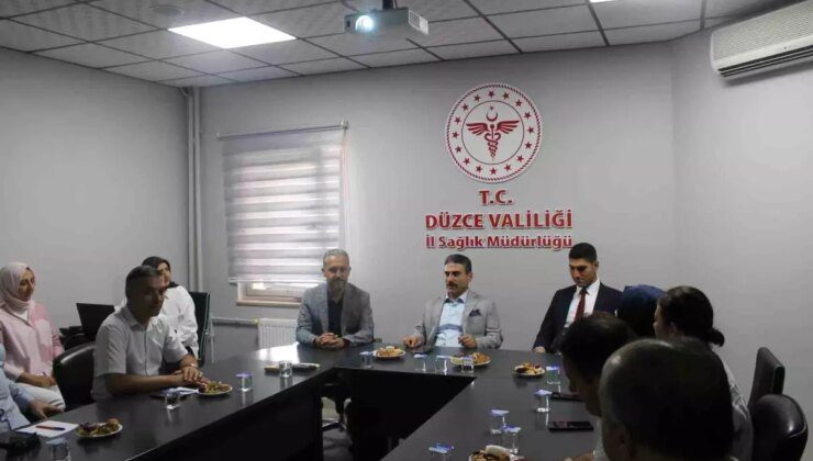 Düzce’de Sağlık Hizmetleri Değerlendirme Toplantısı Gerçekleştirildi