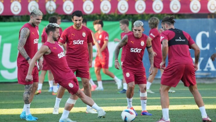 Galatasaray, Konyaspor maçı öncesi taktik çalıştı