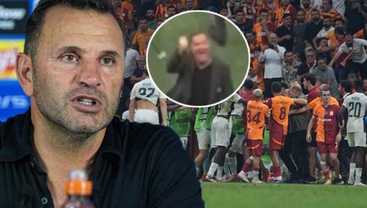 Galatasaray'ı eleyen Young Boys'un teknik direktörü Patrick Rahmen tribünlere el hareketi çekti! Olay görüntü