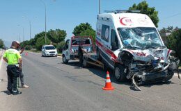 Gaziantep’te Ambulansla Tanker Çarpıştı: 3 Sağlık Görevlisi Yaralandı