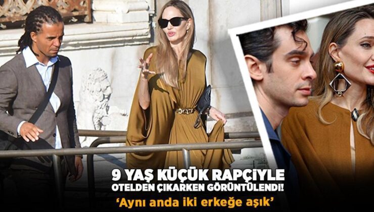 HABERLER: Angelina Jolie, 9 yaş küçük rapçi ile görüntülendi! İki ayrı erkeğe aşık…