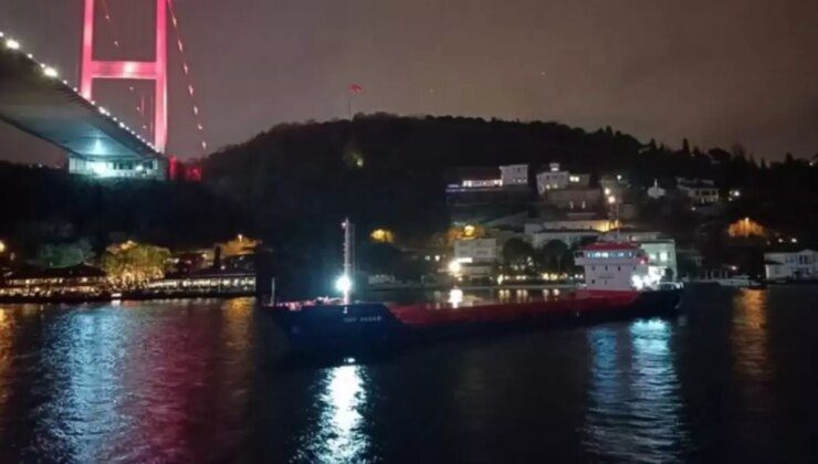 İstanbul Boğazı’nda tanker arızası: Gemi trafiği çift yönlü ve geçici olarak askıya alındı