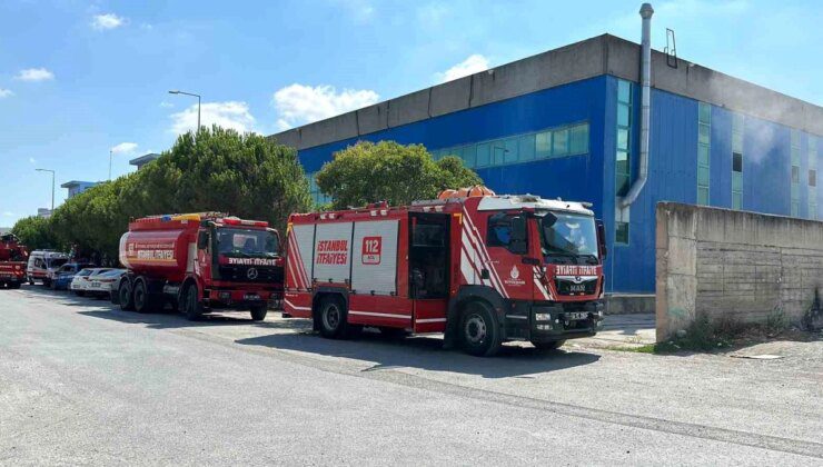 İstanbul’da Kimya Fabrikasında Patlama ve Yangın