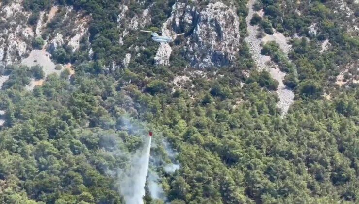 İzmir Menderes’teki Orman Yangını Kontrol Altına Alındı