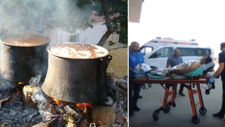 Kaynayan bulgur kazanına düştü! Ağır yanıkları olan adam tedavi altında