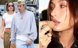 Kocası Justin Bieber ile evliliğinde sıkıntı yaşadığı söylenen Hailey Bieber, yüzüklü fotoğrafı paylaştı