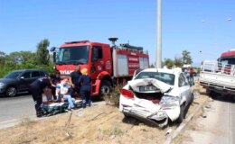 Manisa’da zincirleme kaza: 3 kişi yaralandı