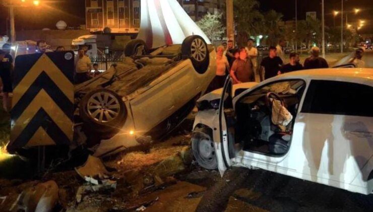 Mardin’de trafik kazası: 2 kişi yaralandı