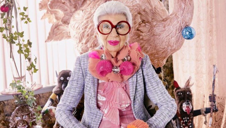 Moda dünyasının efsane ismi Iris Apfel, 102 yaşında hayatını kaybetti