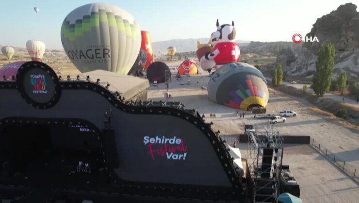 Nevşehir Kültür Yolu Festivali’nde Balon Festivali Coşkusu