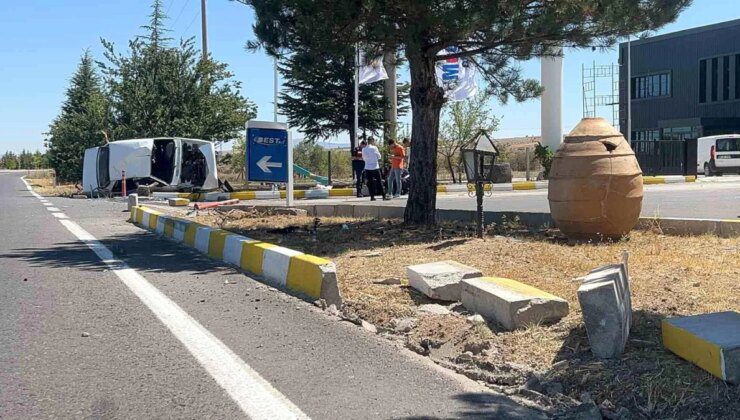 Nevşehir’de otomobil kazası: 5 kişi yaralandı