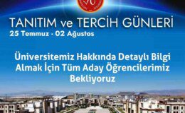 NEVÜ Tanıtım ve Tercih Günleri Başlıyor