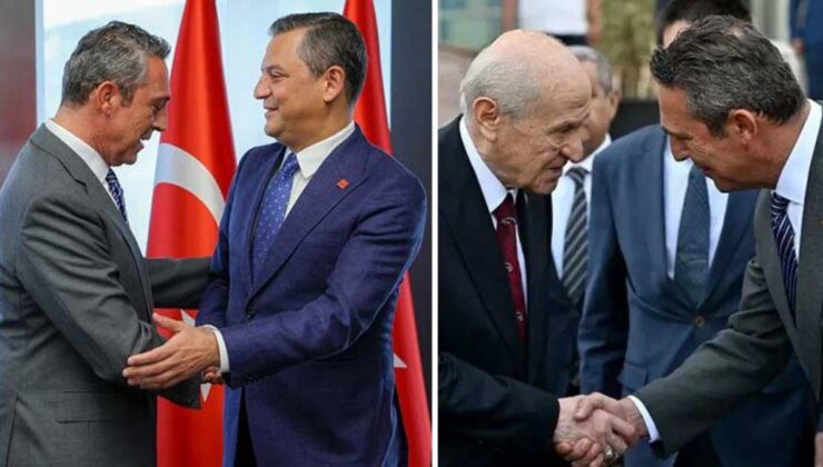 Saldırı sonrası soluğu Ankara’da aldı! Ali Koç, peş peşe Özgür Özel ve Devlet Bahçeli’yi ziyaret etti