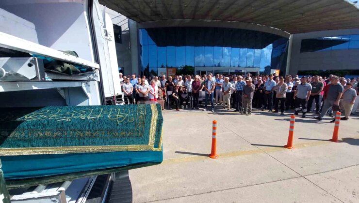 Samsun’da intihar eden doktor için tören düzenlendi