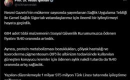 SGK, 684 adet tıbbi malzemenin fiyatını yüzde 40 artırdı