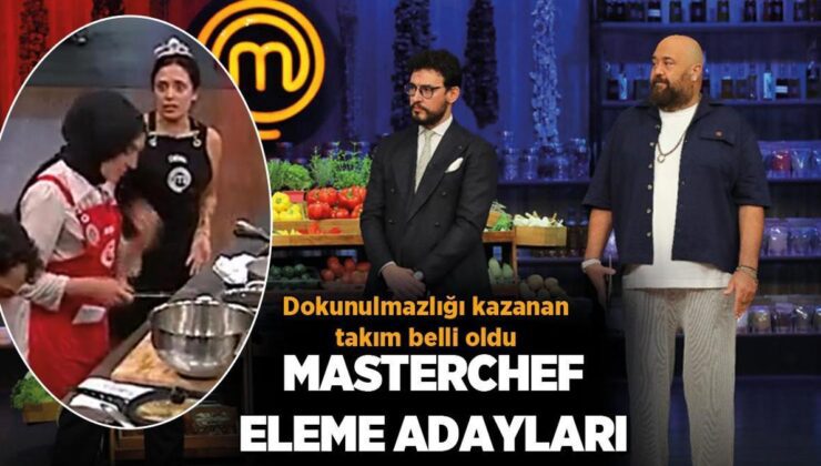 Son Dakika MasterChef Haberleri: MasterChef kırmızı takımda haftanın son dokunulmazlık mücadelesinde kavga!