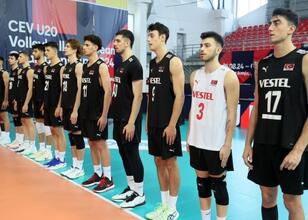 U20 Erkek Voleybol Milli Takımı 3-0 galip!