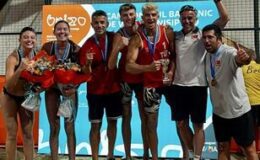 U20 Plaj Voleybolu Balkan Şampiyonasına Türkiye damgası