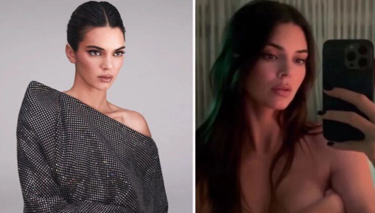 Ünlü model Kendall Jenner, Forbes Dergisi’ne kapak olduktan sonra üstsüz videosunu yayınladı