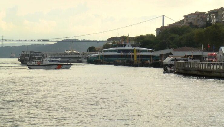 Üsküdar’da Denize Düşen Kadını Arama Çalışmaları Devam Ediyor