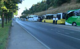 Üsküdar’da İETT otobüsüne şehirlerarası yolcu otobüsü çarptı: 3 yaralı