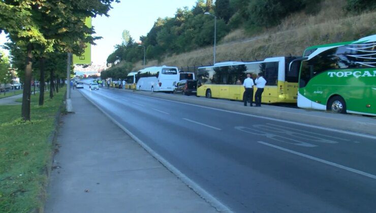 Üsküdar’da İETT otobüsüne şehirlerarası yolcu otobüsü çarptı: 3 yaralı