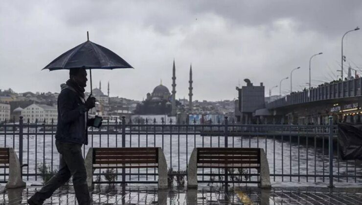 AKOM’dan İstanbul için gök gürültülü sağanak uyarısı