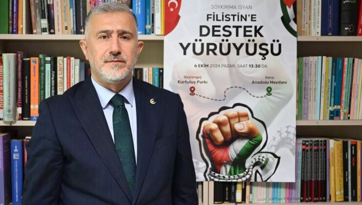 Ankara’da Soykırıma İsyan Filistin’e Destek Yürüyüşü Düzenlenecek