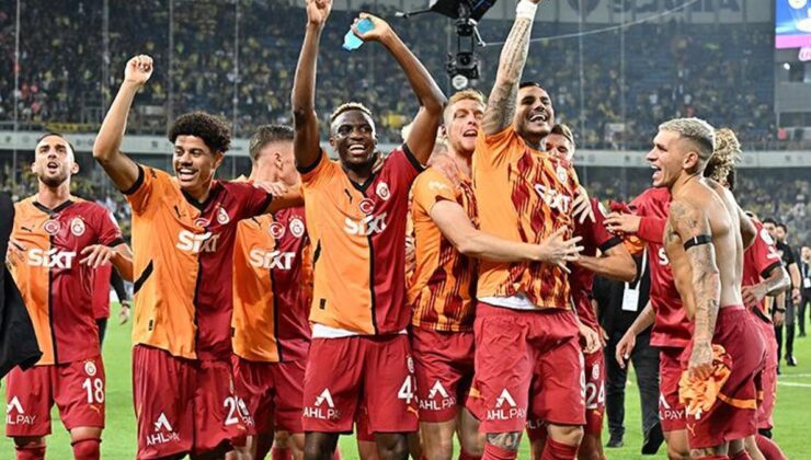 Derbide Fenerbahçe'yi mağlup eden Galatasaray kesenin ağzını açtı! Prim geleneği bozulmadı