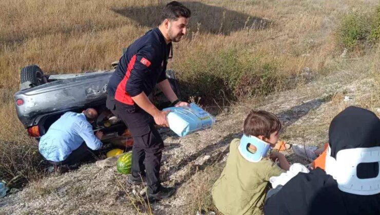 Erzincan-Refahiye Karayolunda Trafik Kazası: 6 Kişi Yaralandı