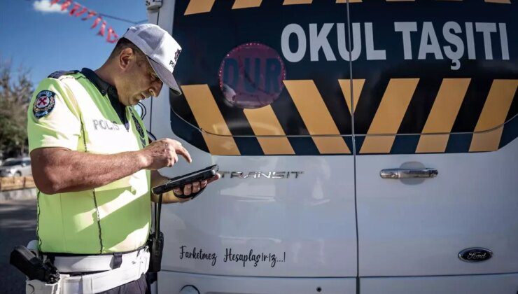 Erzurum’da Öğrenci Servisleri Denetlendi