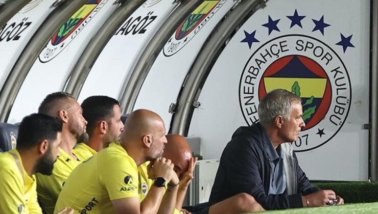 Fenerbahçe'de Mourinho'dan büyük değişim! Avrupa Ligi'ne farklı kadro