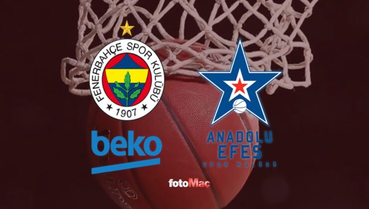 Fenerbahçe Beko – Anadolu Efes maçı ne zaman, saat kaçta, hangi kanalda canlı yayınlanacak? | 37. Cumhurbaşkanlığı kupası canlı izle