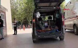İnegöl’de ahşap keserken ayağından yaralandı