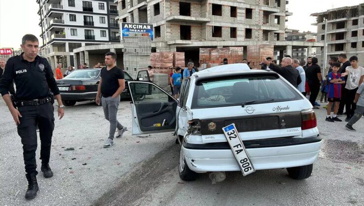 Isparta’da Trafik Kazası: 5 Yaralı