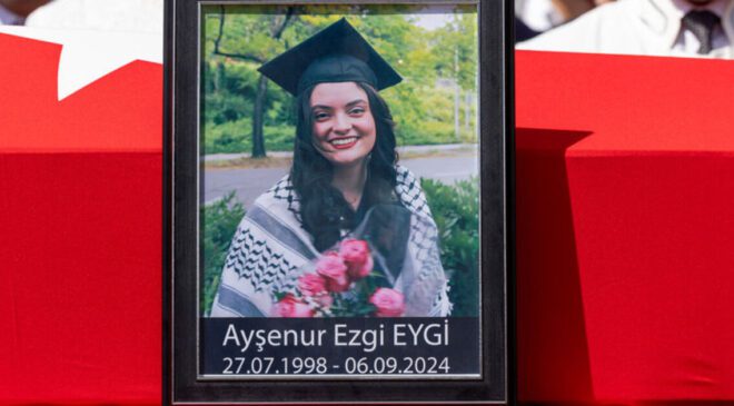 İsrail askerlerince öldürülen Ayşenur Ezgi Eygi'nin otopsi raporunda "uzak mesafeden atış" vurgusu | Dış Haberler