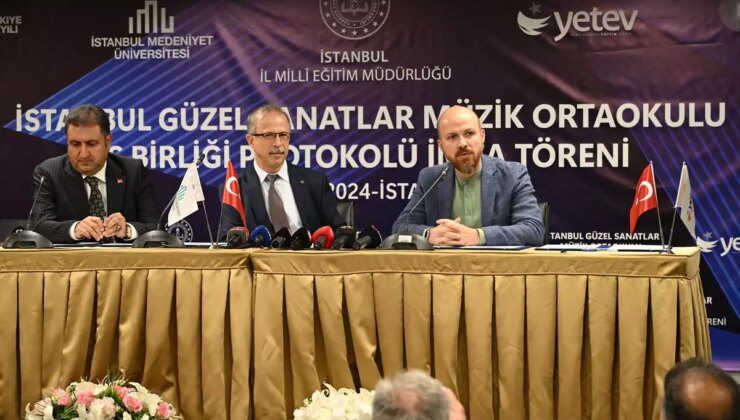 İstanbul Güzel Sanatlar Müzik Ortaokulu ile Palet Türk Müziği İlkokulu arasında işbirliği protokolü imzalandı